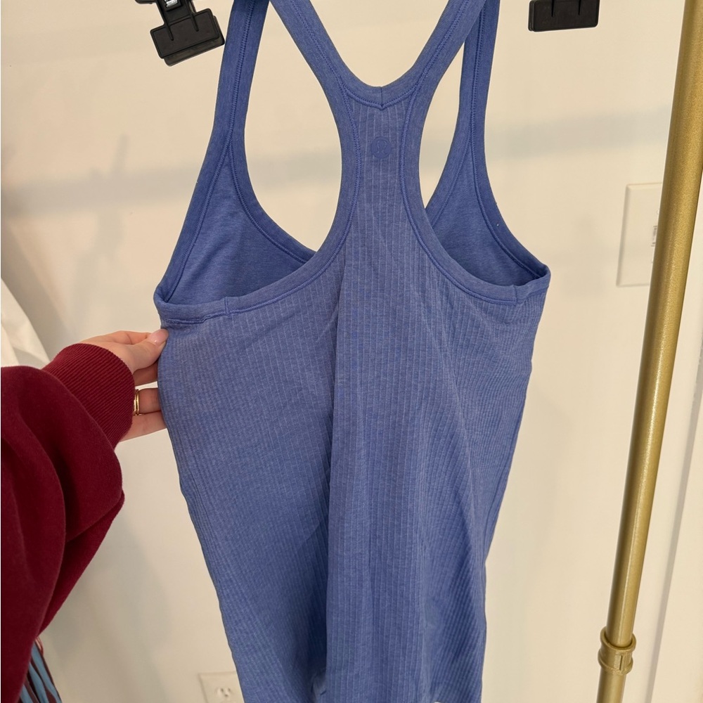 lululemon athletica Blue Tank Top